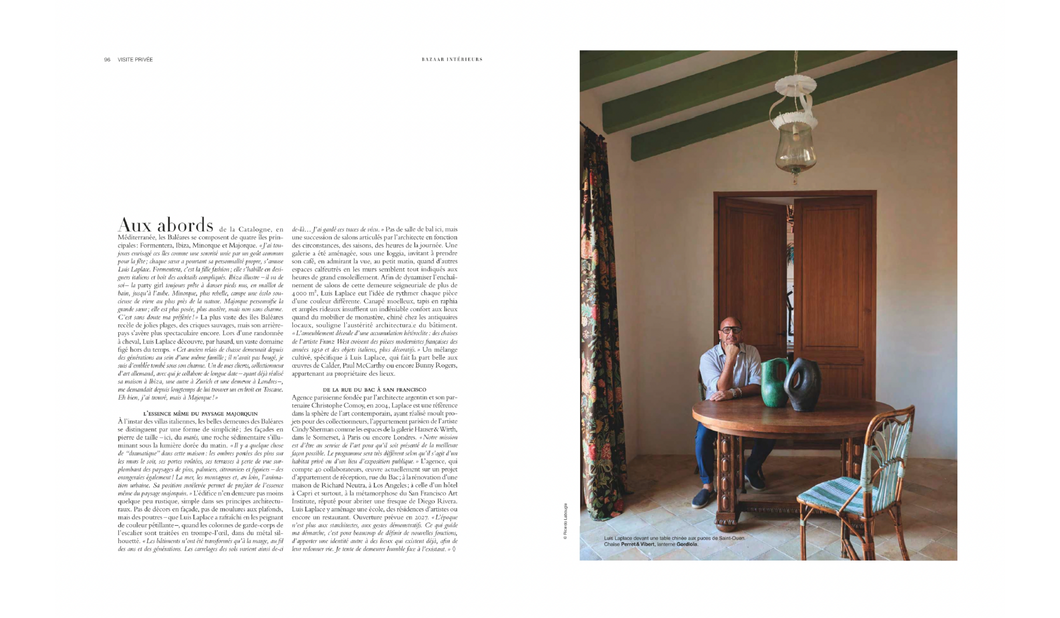 Harper's Bazaar Interieurs - June 2025 | Laplace